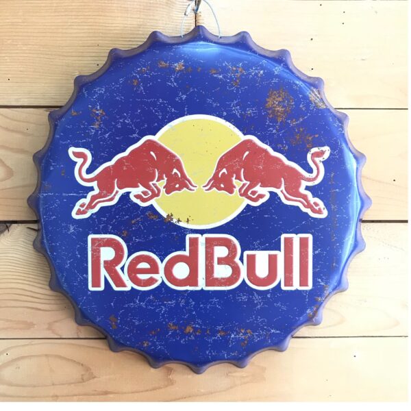 Chapa Red Bull.